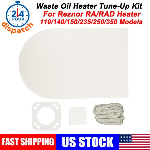 Waste oil heater tune up - heater, tune-up