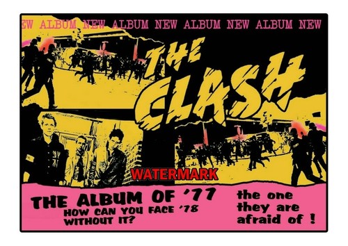 Punk poster print - print,