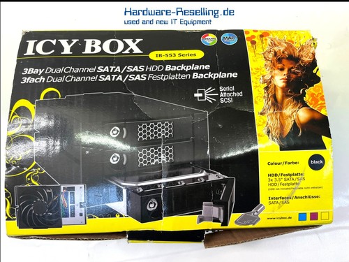 Icy box 553ssk triple - ib-553ssk,