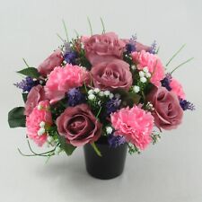 Artificial silk flowers