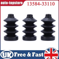 For SUZUKI GT550 GT380 Carb Dust Boots x3 Bellows Rubbers Throttle 13584-33110