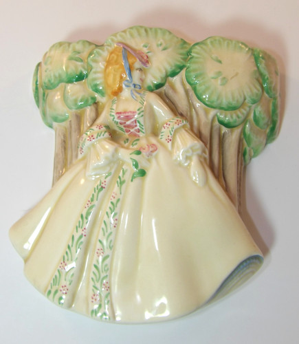 Art deco clarice cliff - art, lady
