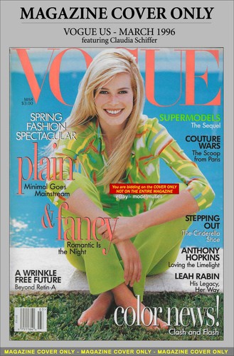 Cover only vogue us march - only,