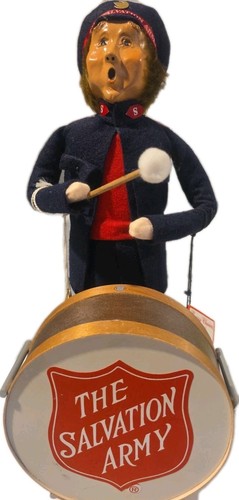 Salvation army drum major - army,
