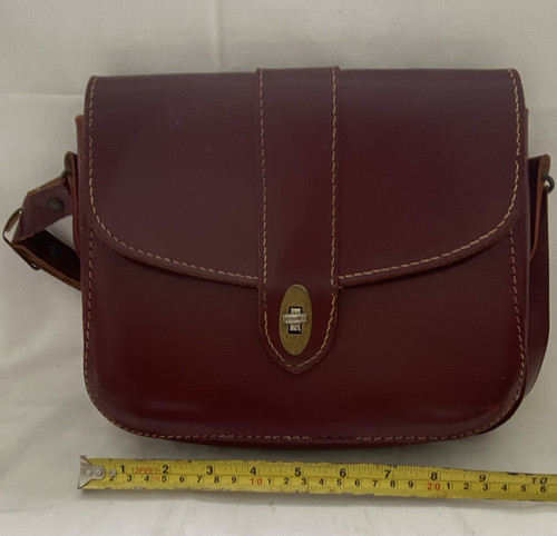 Burgundy leather women - leather, women’s