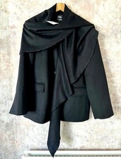 ZARA CAPE BLAZER WITH WOOL