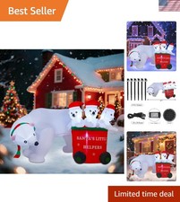 7FT Christmas Inflatable Polar