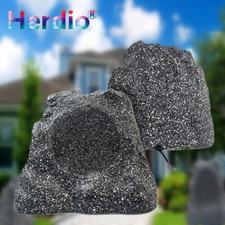 Pair Rock Speakers Outdoor