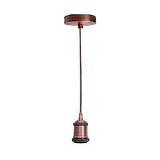 Vintage Brass E27 Pendant