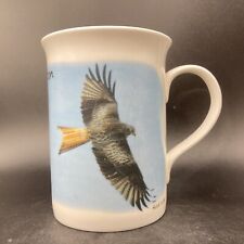 Watlington Oxfordshire Red Kite bone china mug chown of Cornwall England 