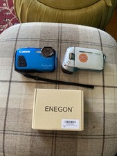 Digital Camera Waterproof Bundle Mixed Lot Canon Powershot D30 Sanyo Xacti VPC