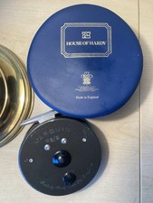Vintage Hardy Marquis #8/9 fly fishing reel with pouch