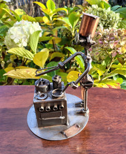 Chef Metal Sculpture By Hinz &