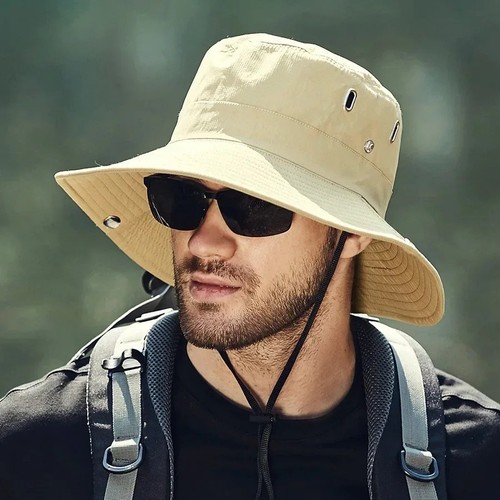 Mens sun hat wide - sun, brim