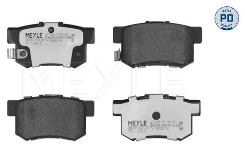 Original meyle brake pad - meyle, set