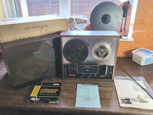 Sony tape recorder - tape, tc-280