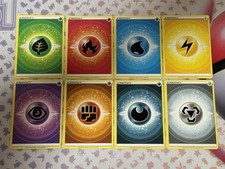 Pokemon TCG 40 Basic Energy Cards Bundle (2022)  [5 of each] S & S Era