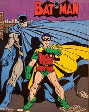 Batman And Robin, 8" x 10"
