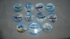 Reach For the Skies Complete Set Coalport Fine China Plates and certificates.