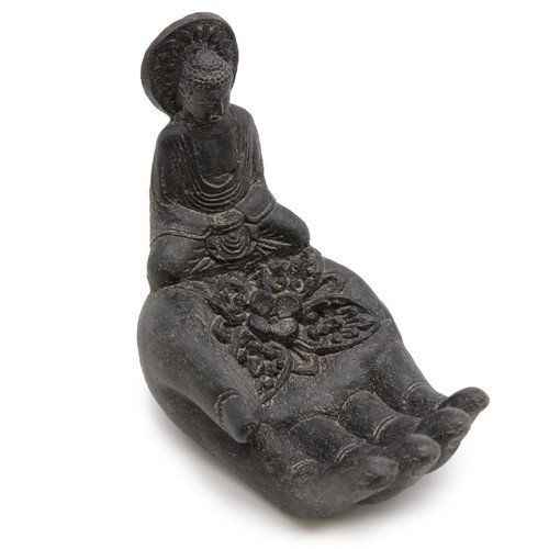 Buddha hand incense burner - buddha,