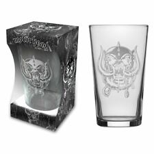 Motorhead Warpig Etched Pint / Beer Glass