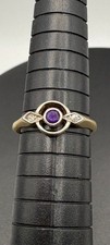 Vintage 18ct Gold Amethyst &
