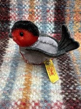 Antique Vintage Steiff miniature Lari Bird with button and tags