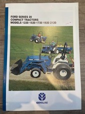 New Holland Ford Series 20 Compact Tractors Brochure Models 1220 1520 1720 1920+