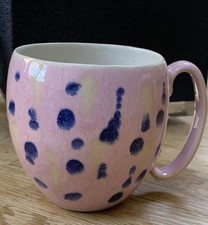 Anthropologie Pink Coffee Mug