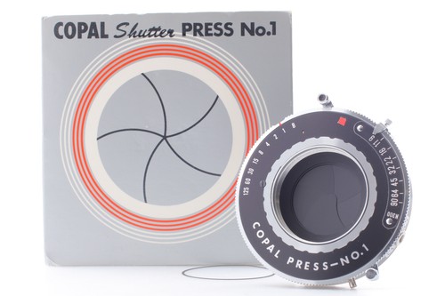 Boxed unused copal shutter - boxed, [unused]