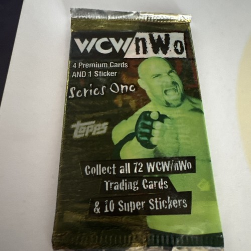 Sealed pack wcw nwo topps - pack,