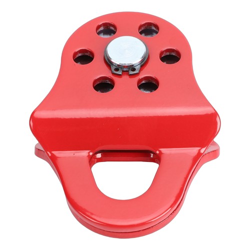 Red heavy duty snatch - duty, block