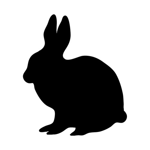 Hare animal vinyl decal - animal,