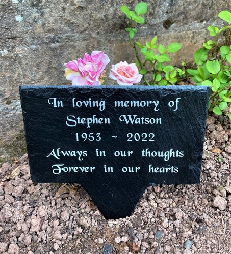 Personalised engraved slate - personalised,