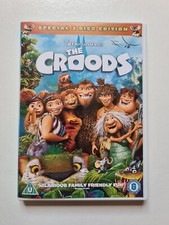 The Croods - 2 Disc Special Edition - Region 2 - VGC - DVD - Tested