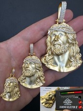 Solid 925 Silver 14k Gold