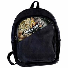 Realtree Camouflage Camo Backpack, Black