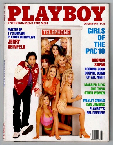 Playboy magazine october 1993 - playboy,