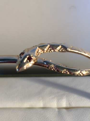 9ct gold snake bangle 9grams - 9ct,