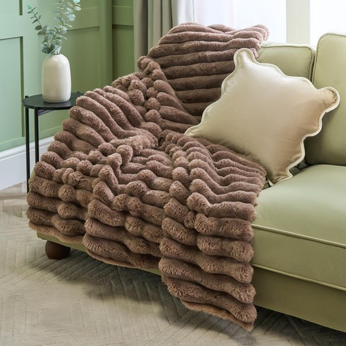 Ohs jumbo ribbed throw - ribbed,