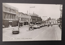 The Market Place, Long Eaton Real Photo Postcard