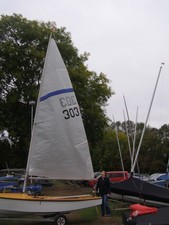 Streaker Class Laminate Sail,   including battens and sail bag
