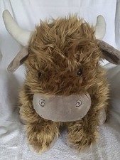 Jellycat Truffles Highland Cow Plush Soft Toy Comforter Large 37cm