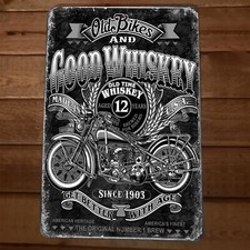 Old Bikes Good Whiskey Since
