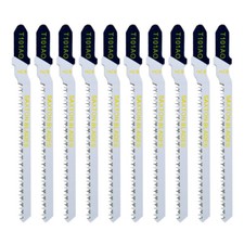 10 x Saxton T Shank Jigsaw Blades Wood T101AO for Bosch, Dewalt, Hitachi, Makita