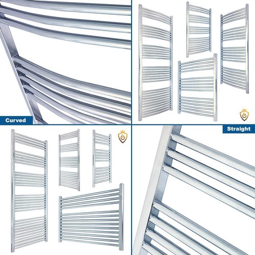 Chrome towel rail - chrome, radiator