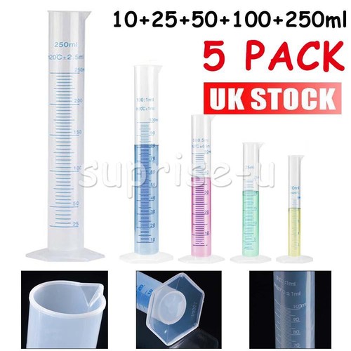 5pcs plastic measuring - 5pcs,