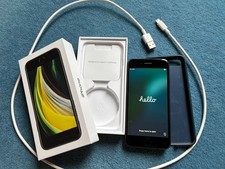 Apple iPhone SE A2296 - 2020 2nd Gen Battery 76% - 64GB Black - Nice Condition