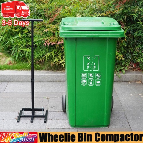 Wheelie bin compactor dustbin - bin,