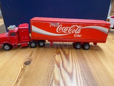 toy articulated lorries 5corgi, 2 marjorette, all well used and  worn one missin